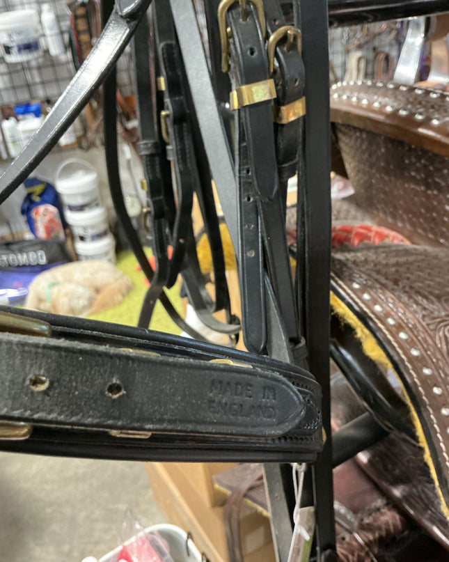 English Bridles Double KHR Warmblood