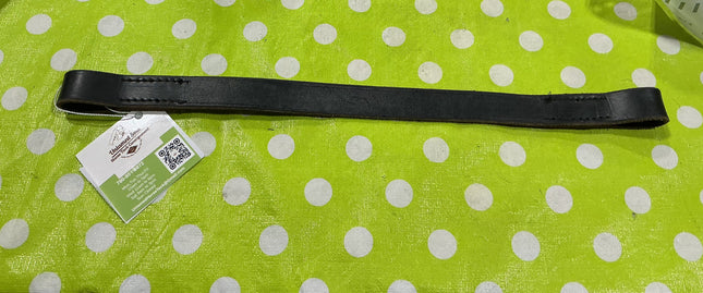 English Brow Band Long Black