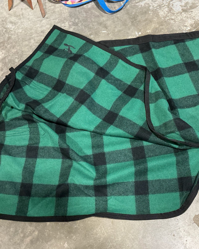 Sheet 1/4" Pegasus Wool Green Plaid
