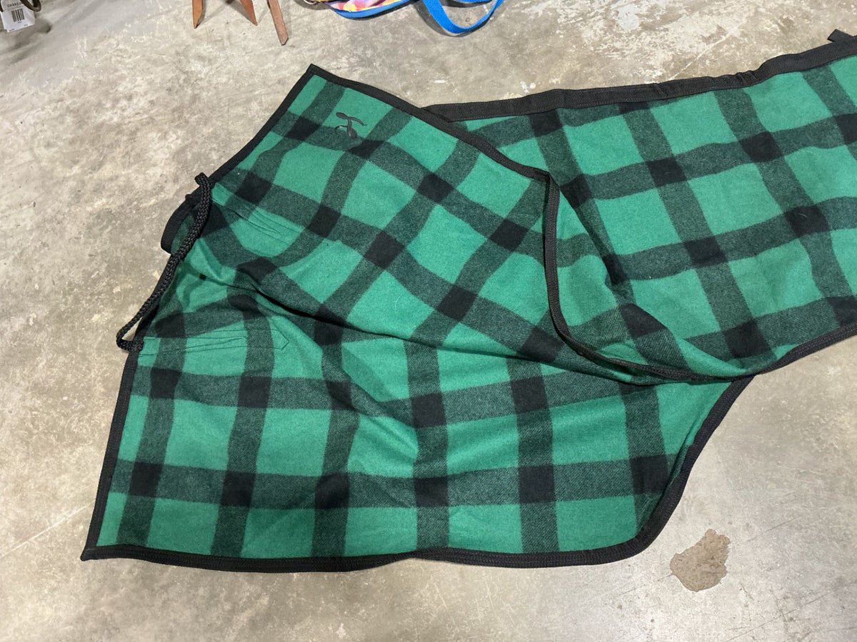 Sheet 1/4" Pegasus Wool Green Plaid
