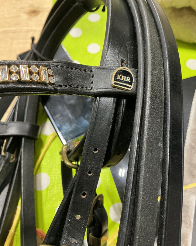 English Bridles Double KHR Warmblood