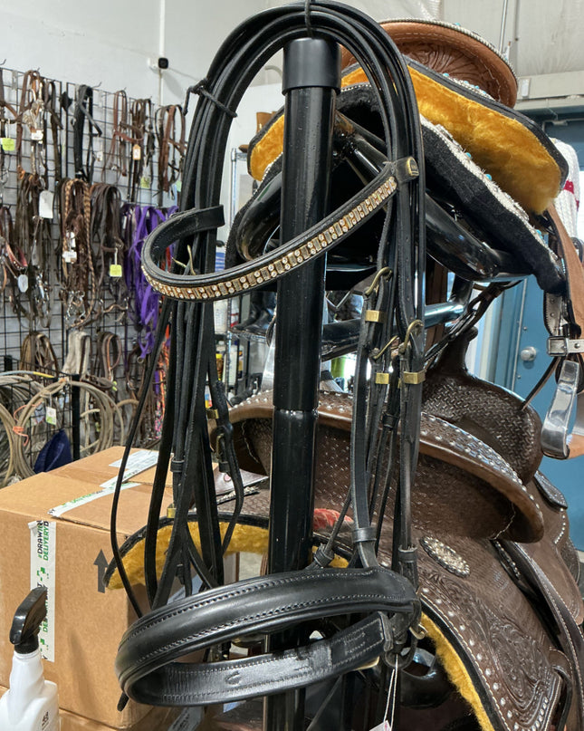 English Bridles Double KHR Warmblood