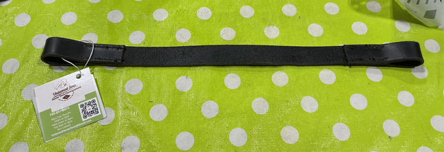 English Brow Band Long Black
