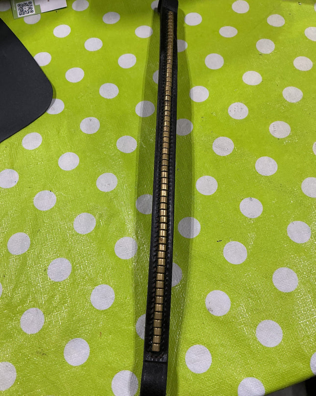 English Brow Band Gold Accents