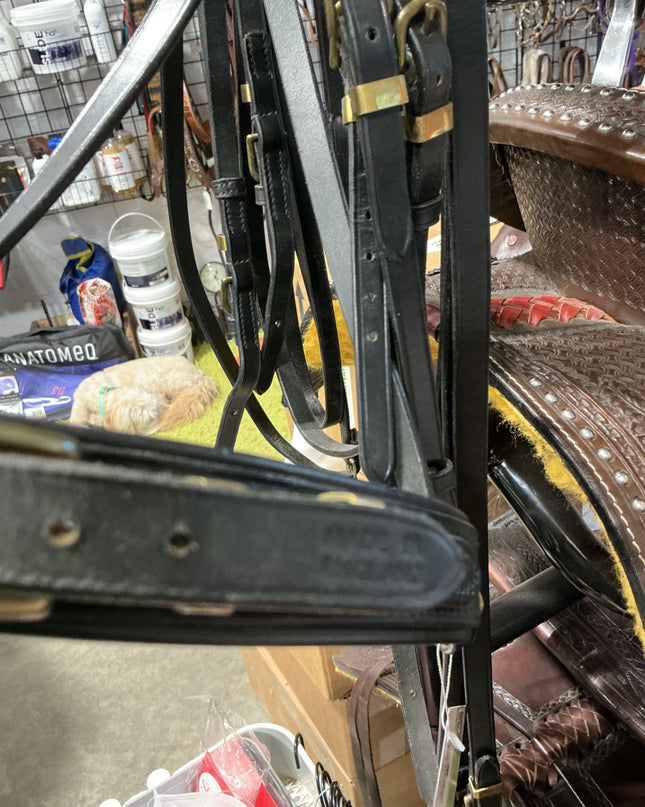 English Bridles Double KHR Warmblood