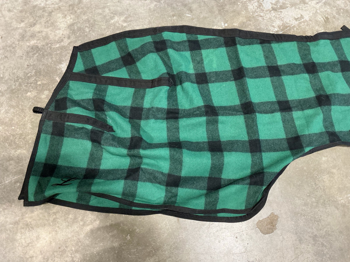 Sheet 1/4" Pegasus Wool Green Plaid
