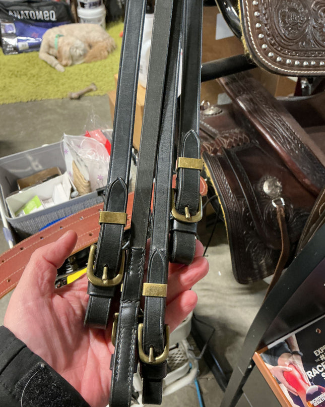 English Bridles Double KHR Warmblood