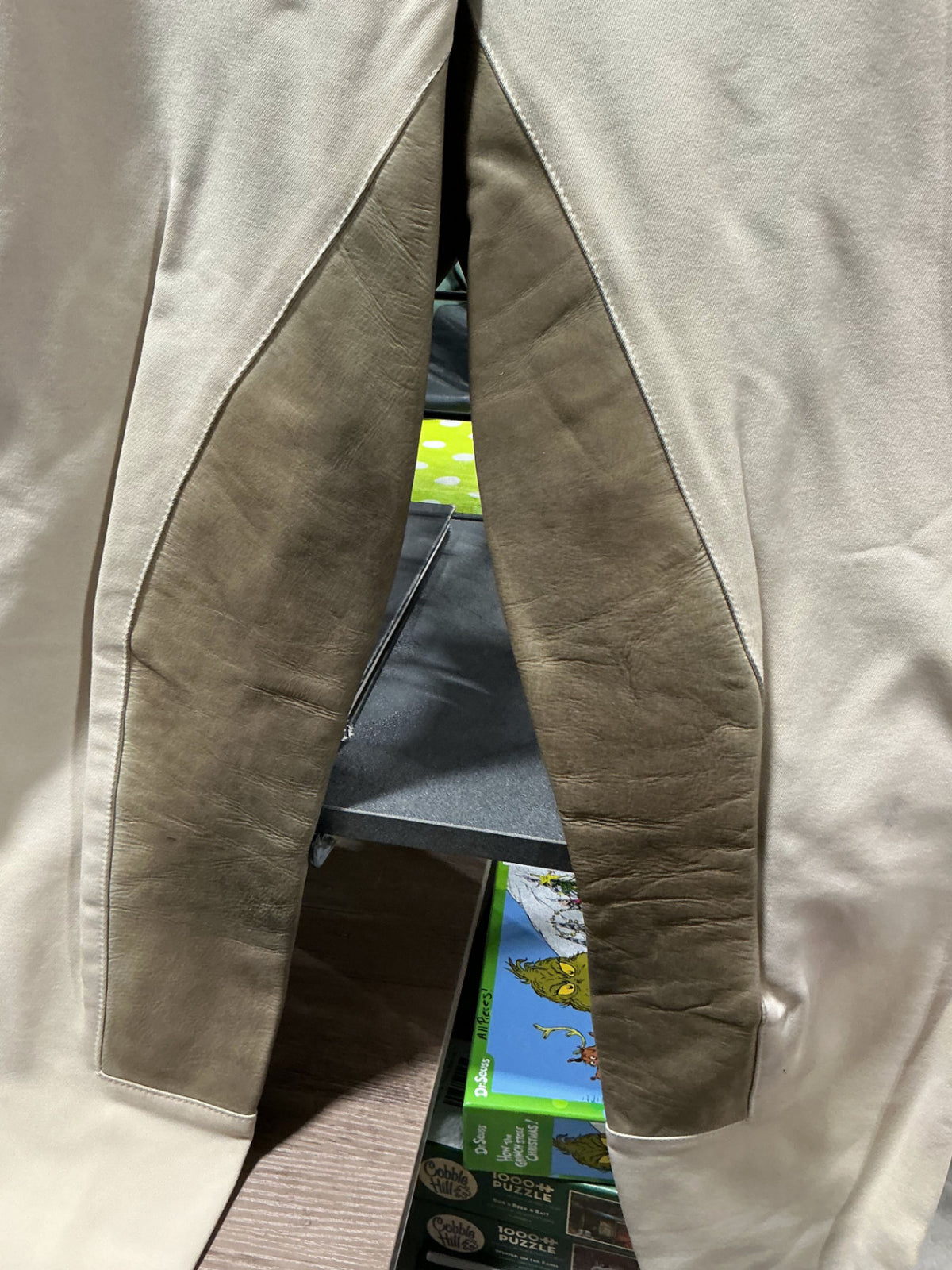 Breeches Arista Leather Seat -Tan 30T