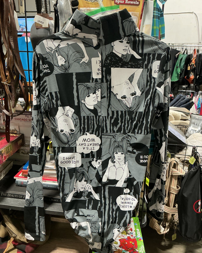 Show Shirt Body Suit White/Black med