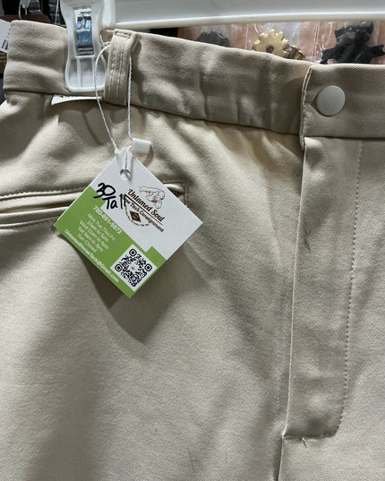 Breeches Arista Leather Seat -Tan 30T