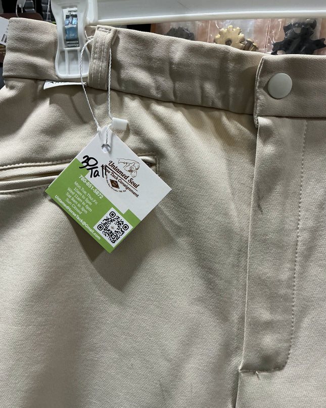 Breeches Arista Leather Seat -Tan 30T
