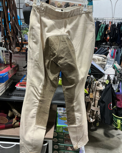 Breeches Arista Leather Seat -Tan 30T