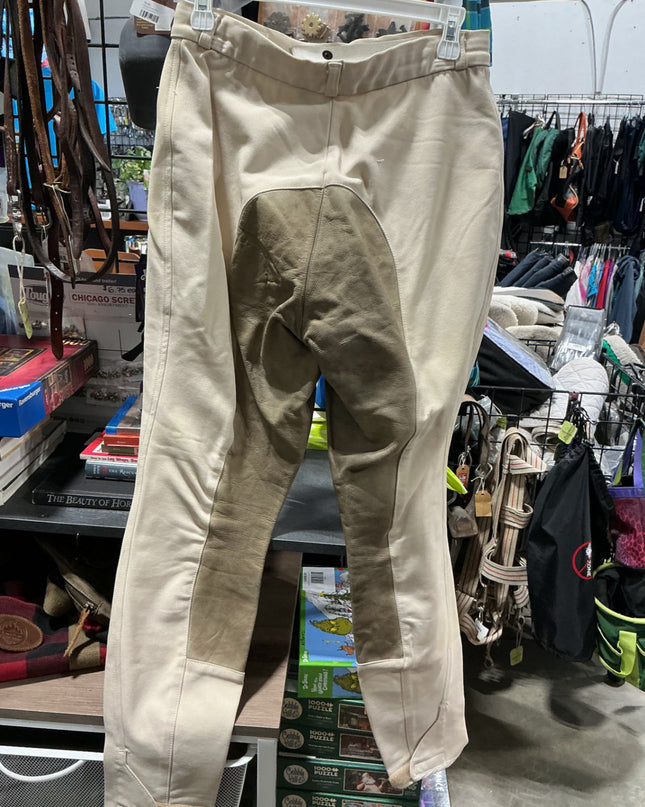 Breeches Arista Leather Seat -Tan 30T