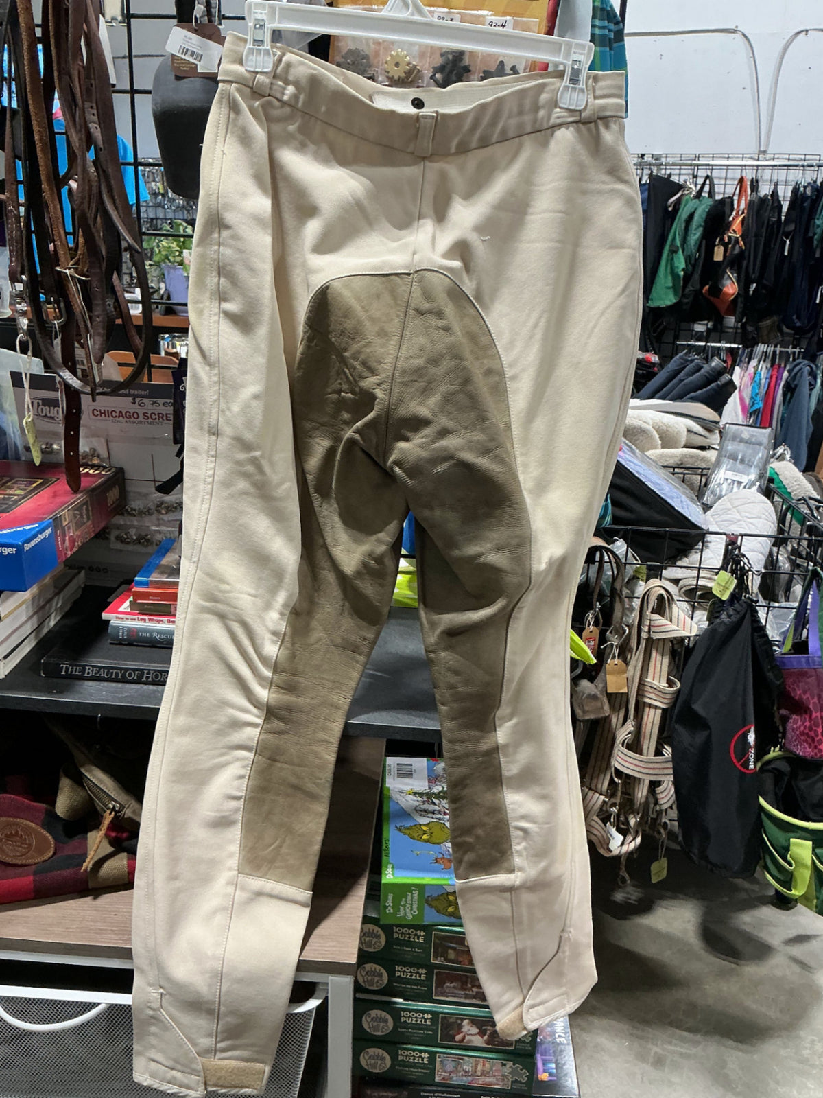 Breeches Arista Leather Seat -Tan 30T