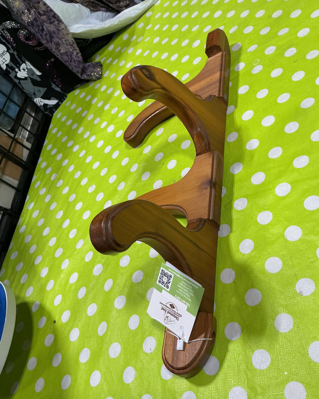 Western Hat Holder Wood