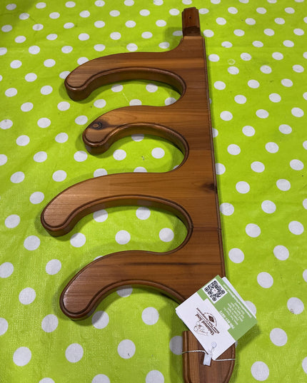 Western Hat Holder Wood