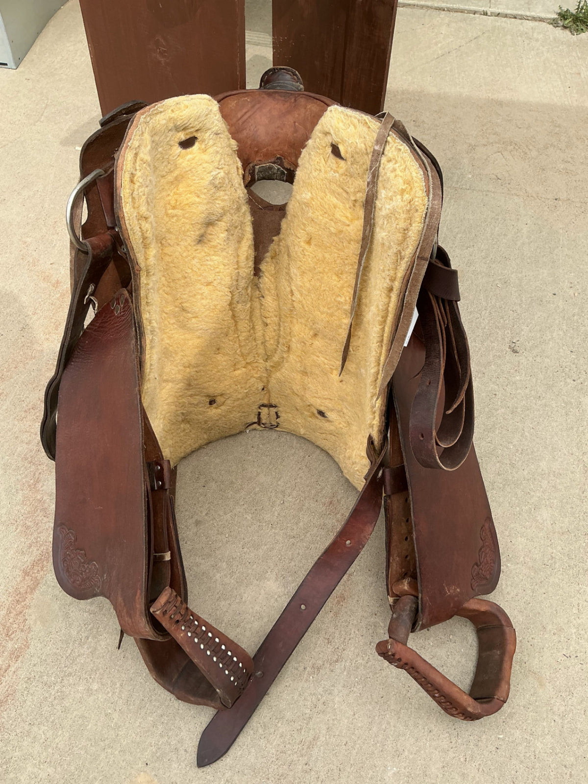 Western Rope Saddle 15" G6.5"