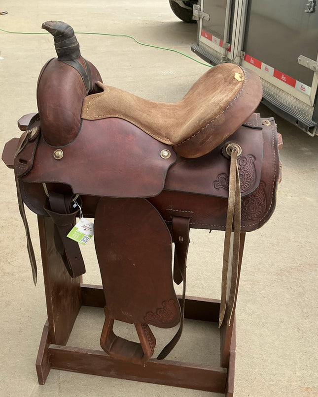 Western Rope Saddle 15" G6.5"