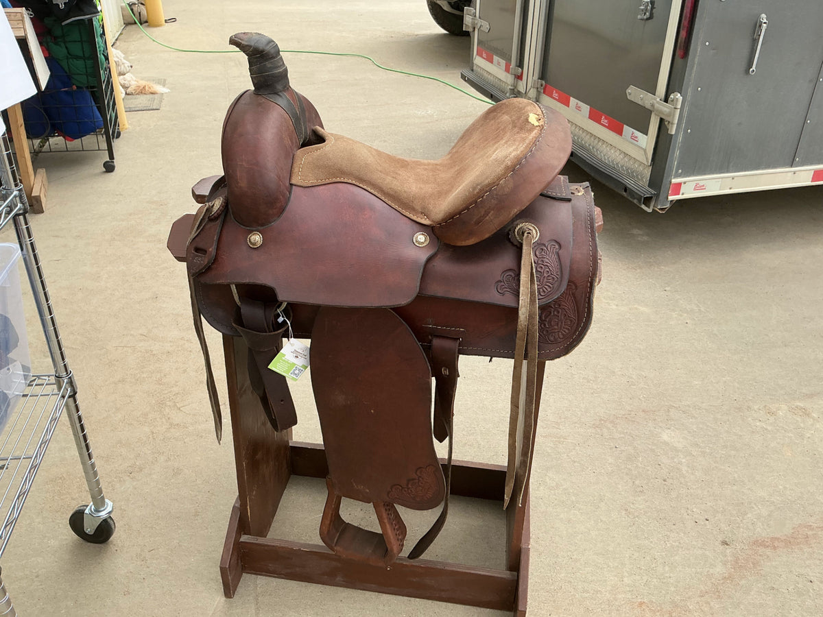 Western Rope Saddle 15" G6.5"