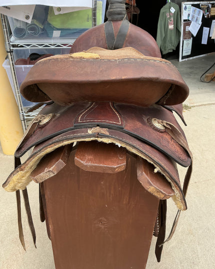 Western Rope Saddle 15" G6.5"