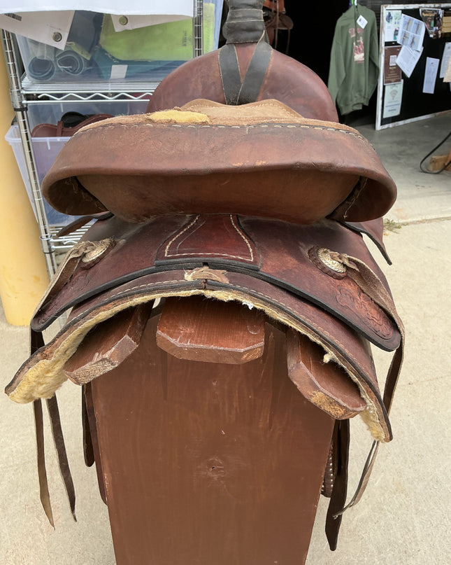 Western Rope Saddle 15" G6.5"