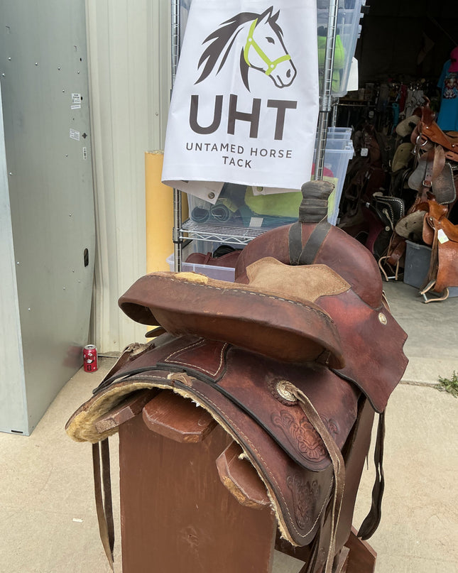 Western Rope Saddle 15" G6.5"