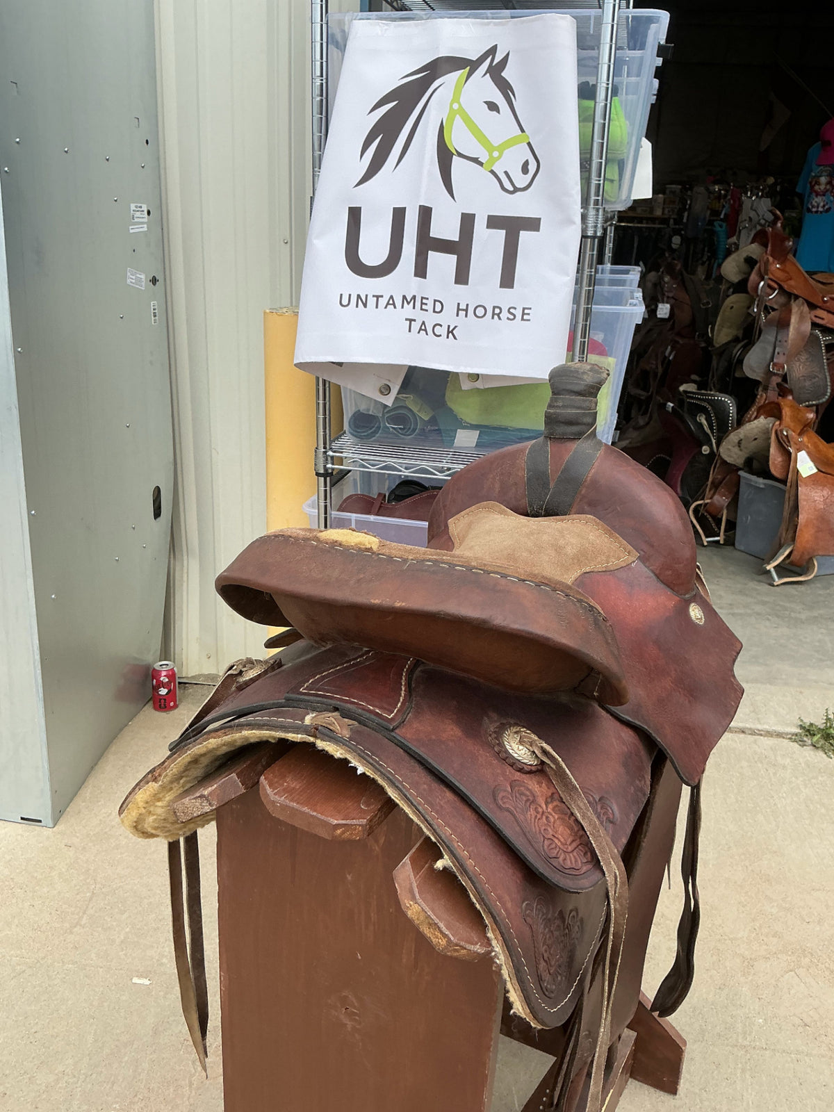 Western Rope Saddle 15" G6.5"
