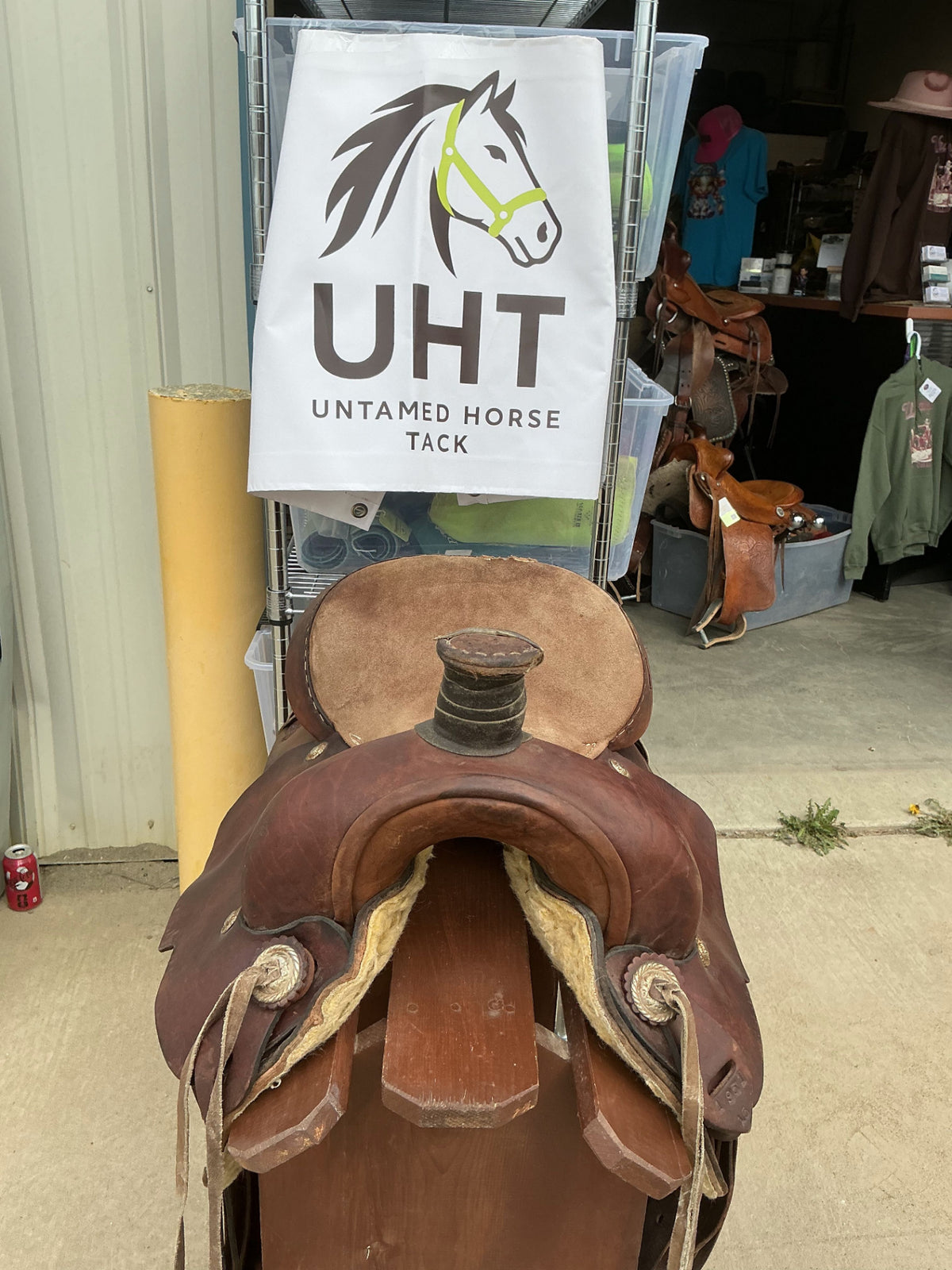 Western Rope Saddle 15" G6.5"