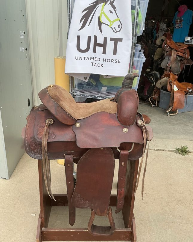 Western Rope Saddle 15" G6.5"