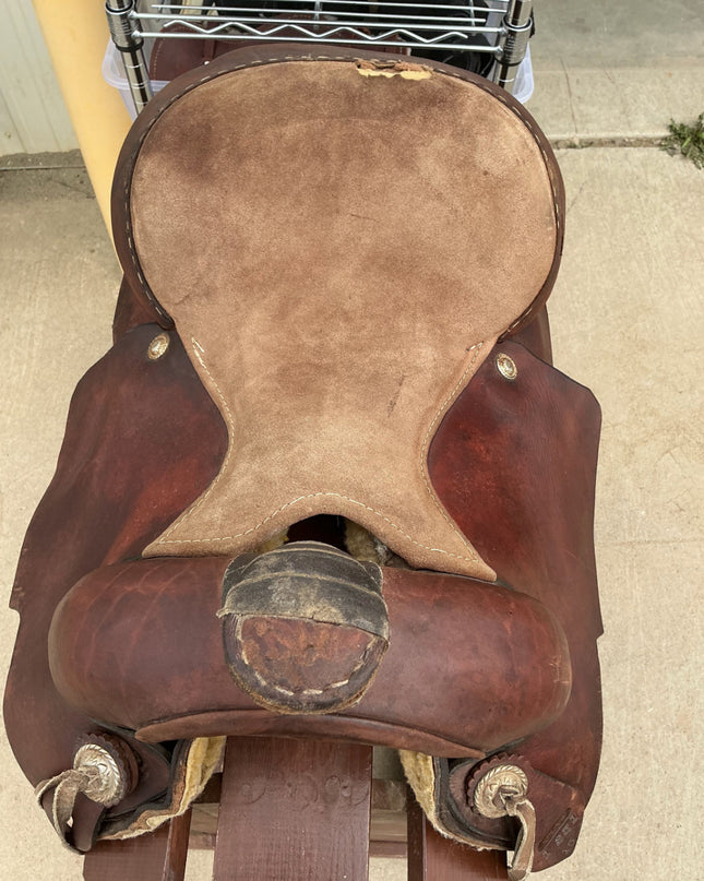 Western Rope Saddle 15" G6.5"