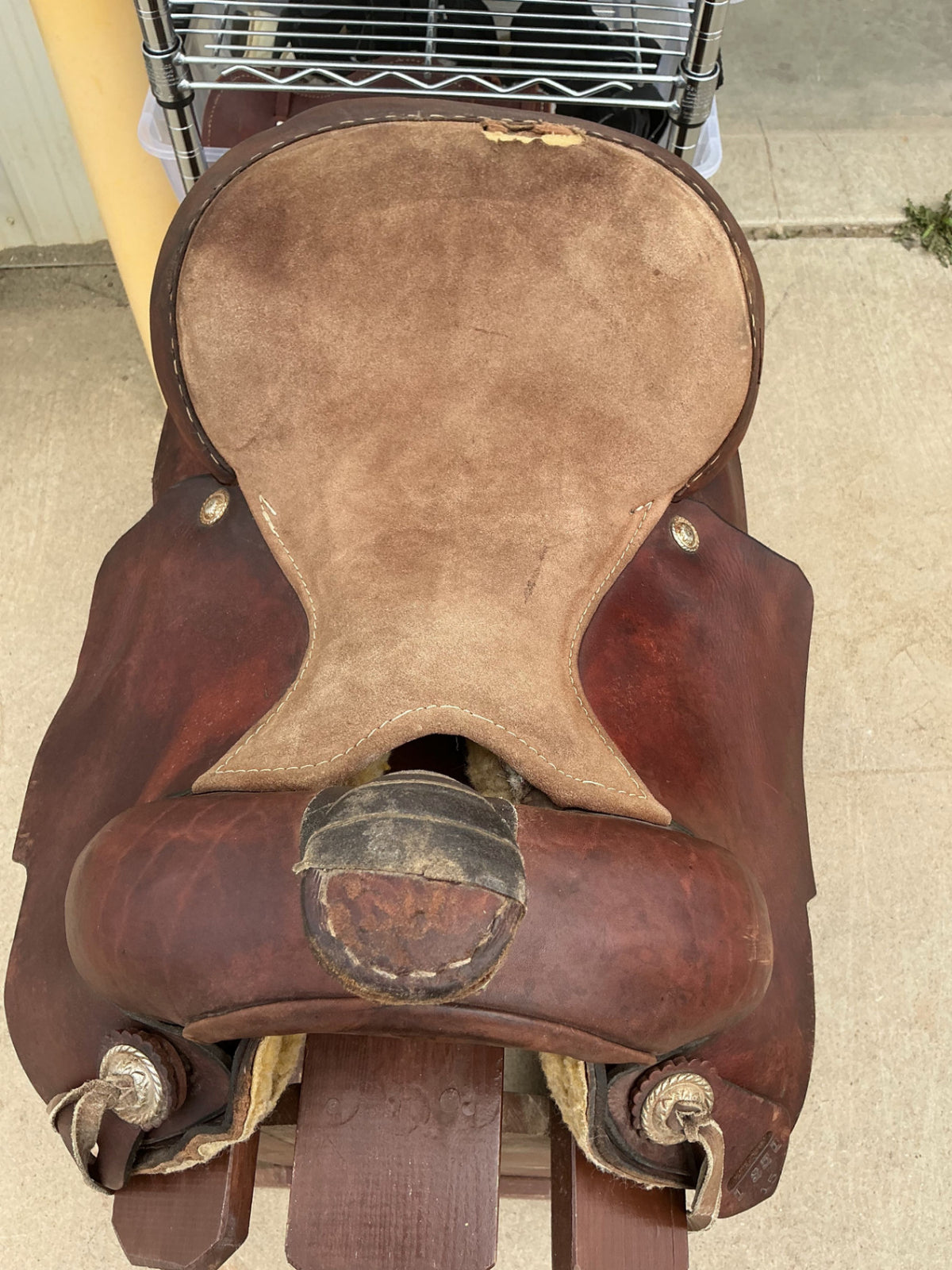 Western Rope Saddle 15" G6.5"