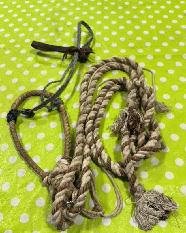 Bosal with Hangar & Mecate Reins