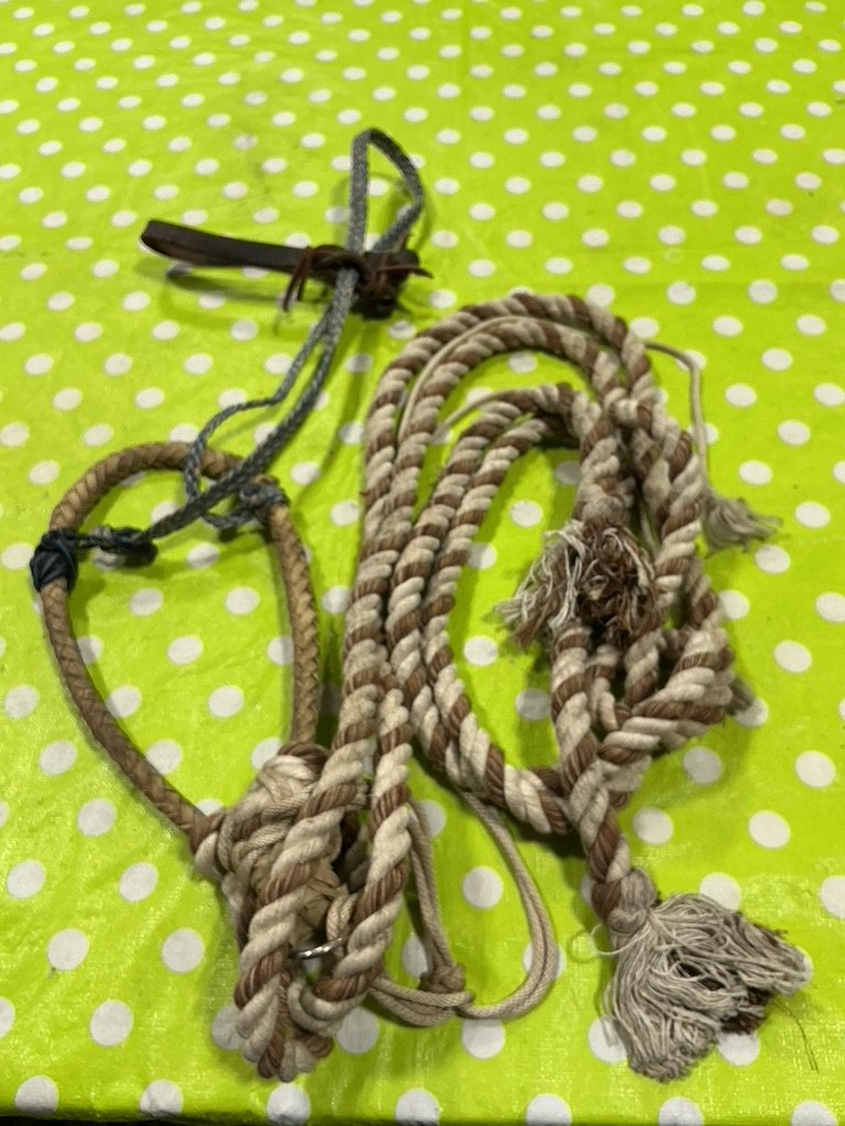 Bosal with Hangar & Mecate Reins