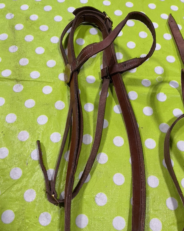 Bridle Western with Reins. 5" Curb Bit