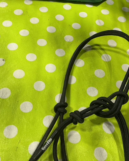 Halter Black Rope