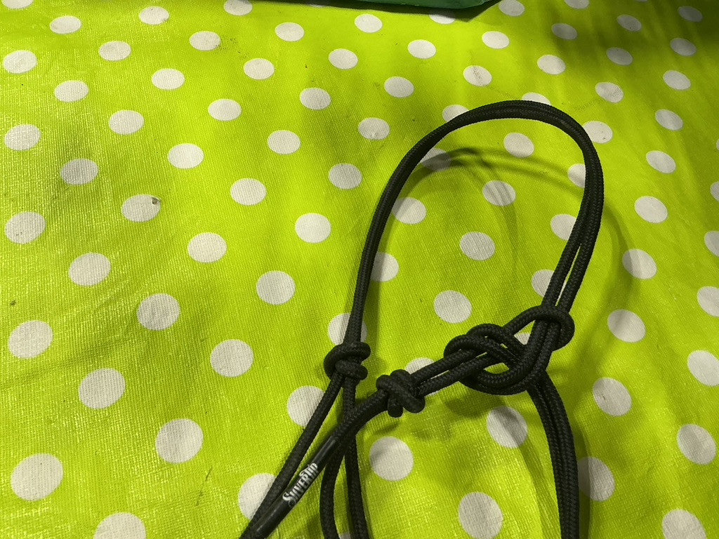 Halter Black Rope