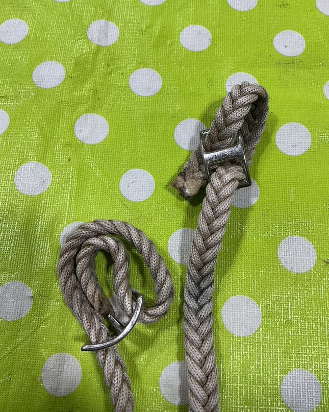 Reins Brown Rope Nylon