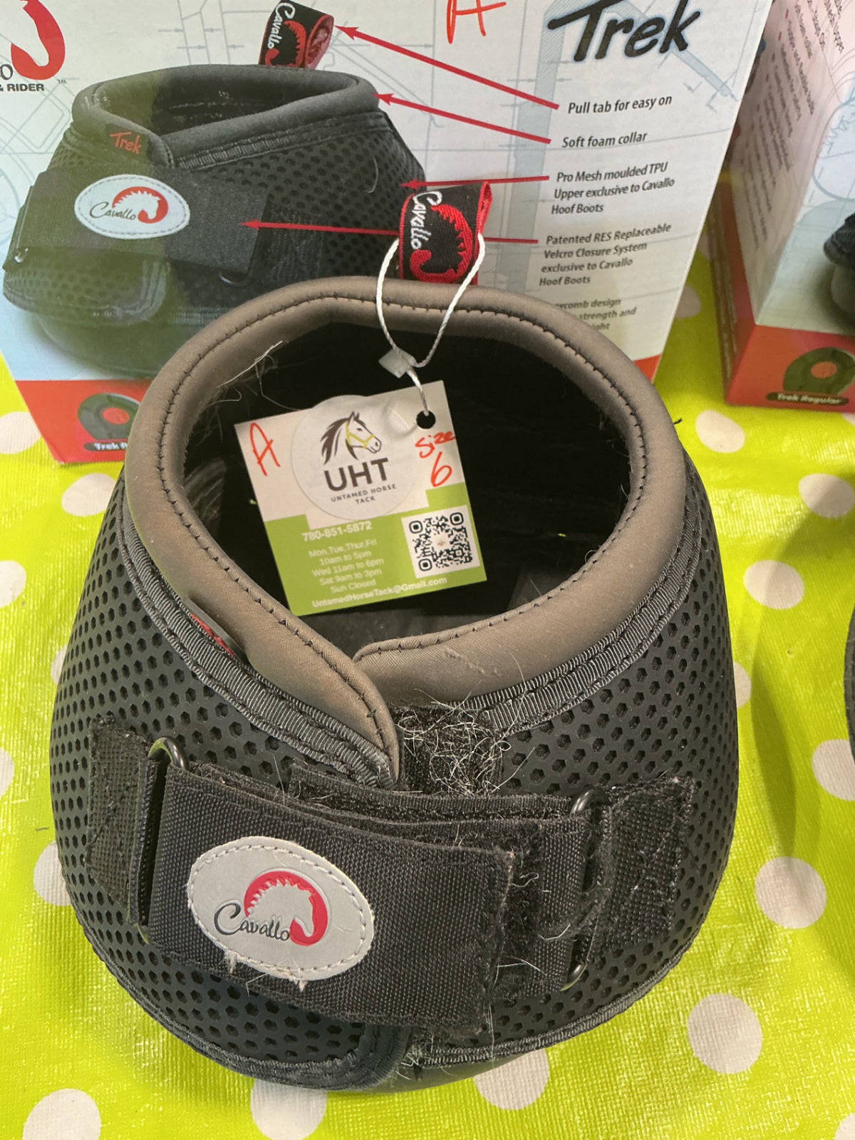 Cavallo Trek Size 6 PAIR