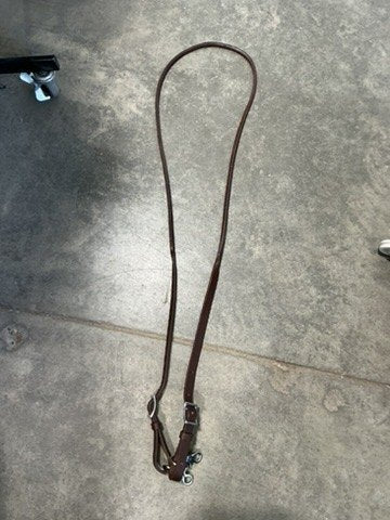 Western Reins Loop Barrel Leather 