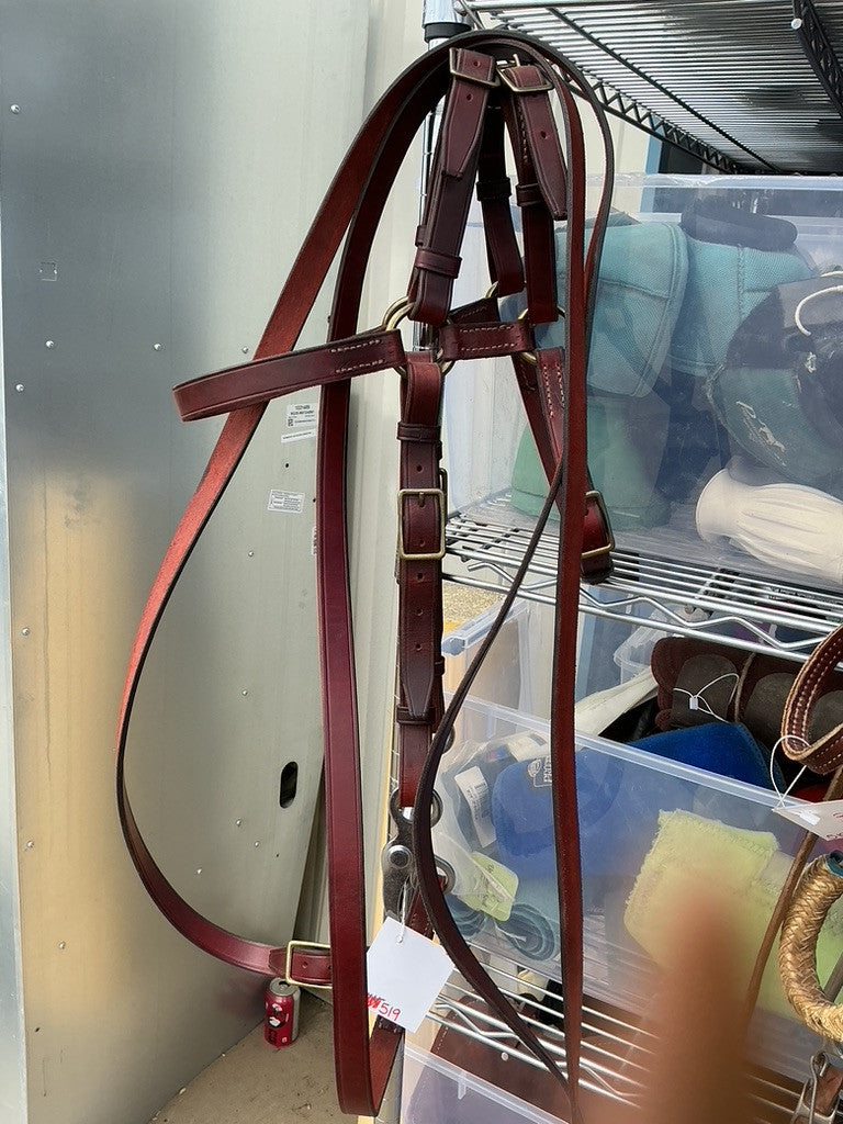 Bridle Australian With Bit 4.25" & Reins *Barco*