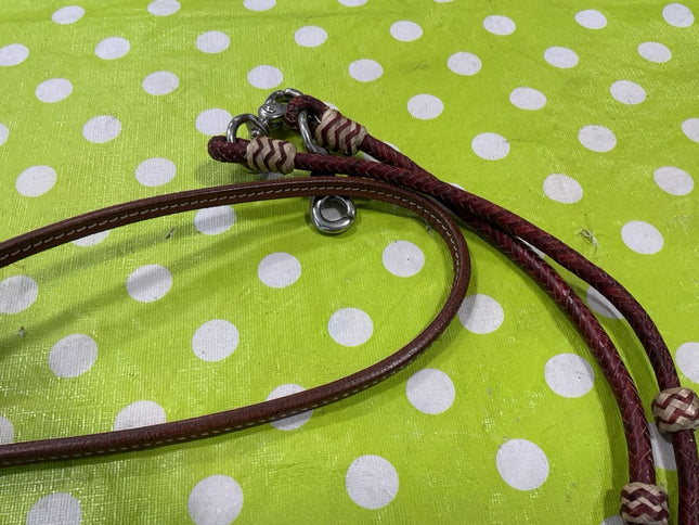 Western Reins Loop Leather