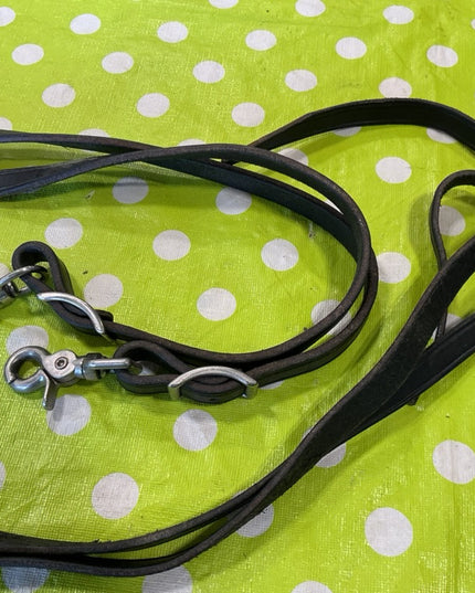 Western Reins With Clips Ends