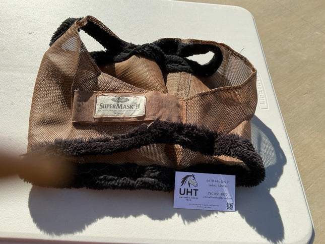 Fly Mask Brown Large