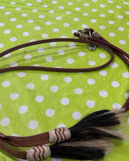 Western Reins Loop Leather