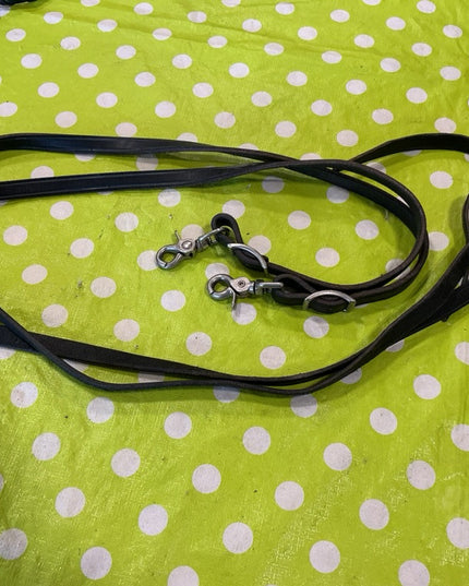 Western Reins With Clips Ends