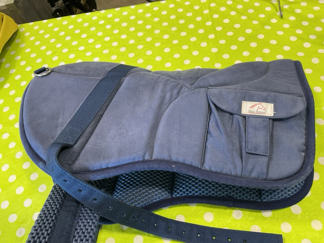 Bareback Pad Blue & Cinch