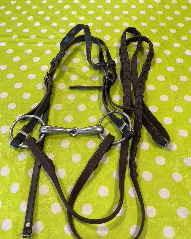 Western Bridle Pony & Bit4.75" & English Reins