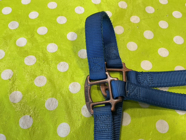 Nylon Halter Blue SMHorse