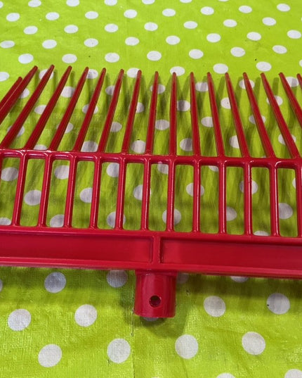 Plastic Shaving Fork Head: RED