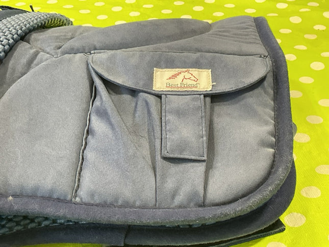 Bareback Pad Blue & Cinch